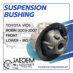Front, Rear Suspension Arm Bushing for Toyota Vios 2003-2007 | Lower (Big or Small)