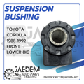Front Suspension Arm Bushing for Toyota Corolla 1989-1992 | Lower (Big or Small)