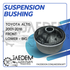 Front, Rear Suspension Arm Bushing for Toyota Corolla Altis 2001-2018 | Lower (Big or Small)