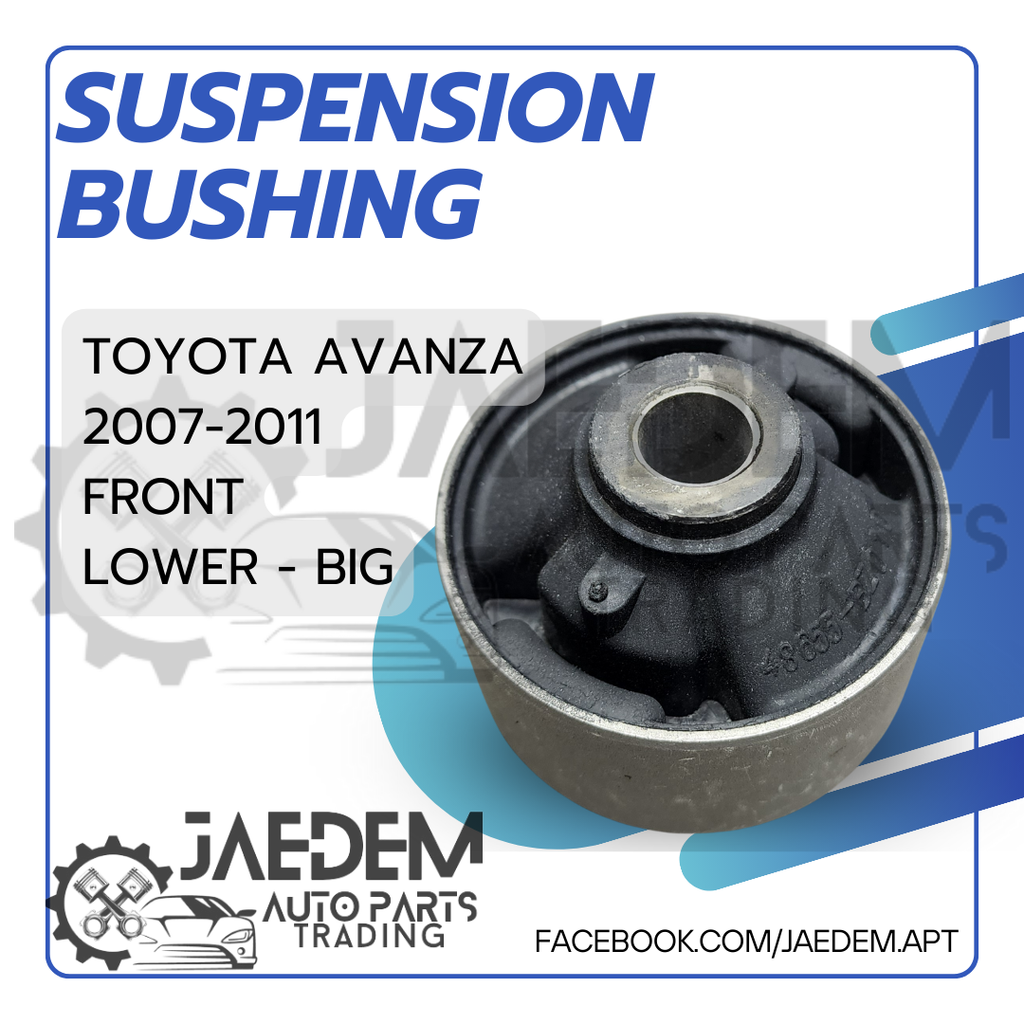 Front Suspension Arm Bushing for Toyota Avanza 2007-2011 | Lower (Big, Small)