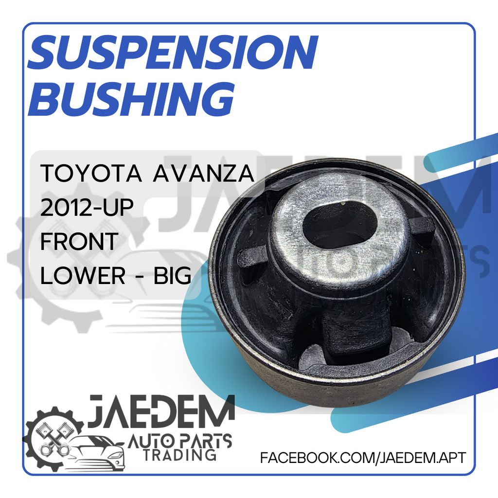 Front Suspension Arm Bushing for Toyota Avanza 2012-2020, Rush 2018-up | Lower (Big, Small)