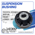 Front Suspension Arm Bushing for Toyota Avanza 2012-2020, Rush 2018-up | Lower (Big, Small)