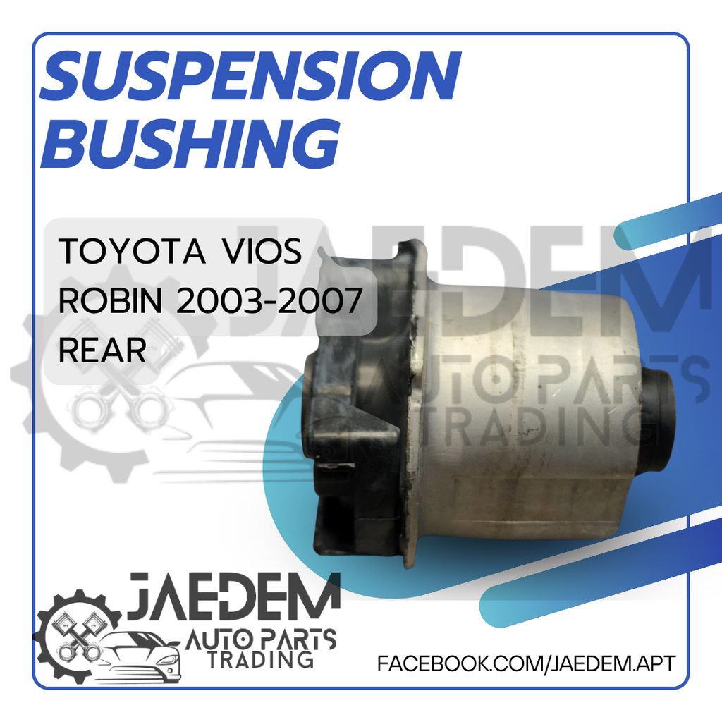 Front, Rear Suspension Arm Bushing for Toyota Vios 2003-2007 | Lower (Big or Small)