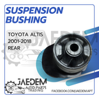 Front, Rear Suspension Arm Bushing for Toyota Corolla Altis 2001-2018 | Lower (Big or Small)