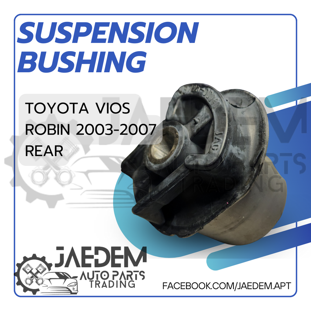 Front, Rear Suspension Arm Bushing for Toyota Vios 2003-2007 | Lower (Big or Small)