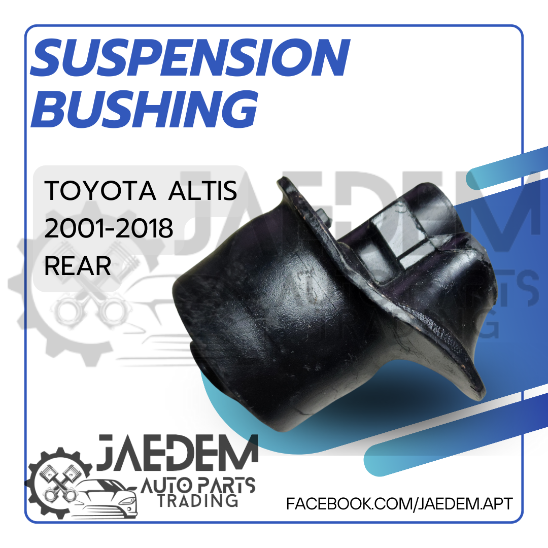 Front, Rear Suspension Arm Bushing for Toyota Corolla Altis 2001-2018 | Lower (Big or Small)