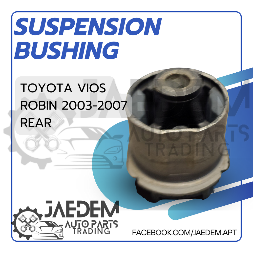 Front, Rear Suspension Arm Bushing for Toyota Vios 2003-2007 | Lower (Big or Small)