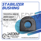 Stabilizer Bar Bushing for Toyota Hiace 2002-2007 | Front, Rear Upper, Rear Lower