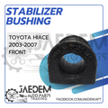 Stabilizer Bar Bushing for Toyota Hiace 2002-2007 | Front, Rear Upper, Rear Lower