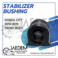 Stabilizer Bar Bushing for Honda City, Fit, Jazz 2014-2019 | Front - Left, Right