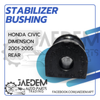 Stabilizer Bar Bushing for Honda Civic 2001-2005 | Front, Rear