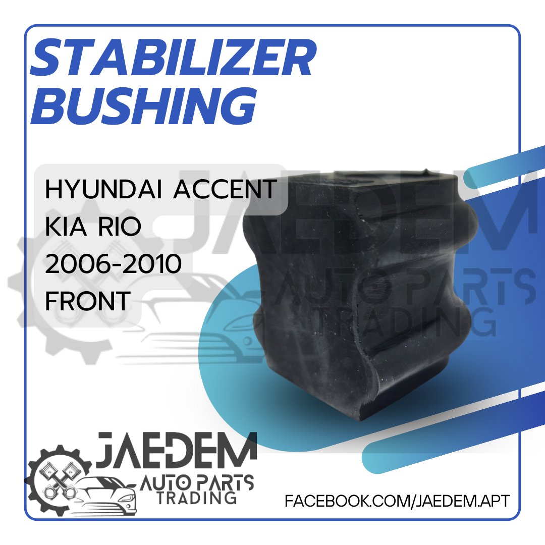 Stabilizer Bar Bushing for Hyundai Accent & Kia Rio 2006-2010 | Front