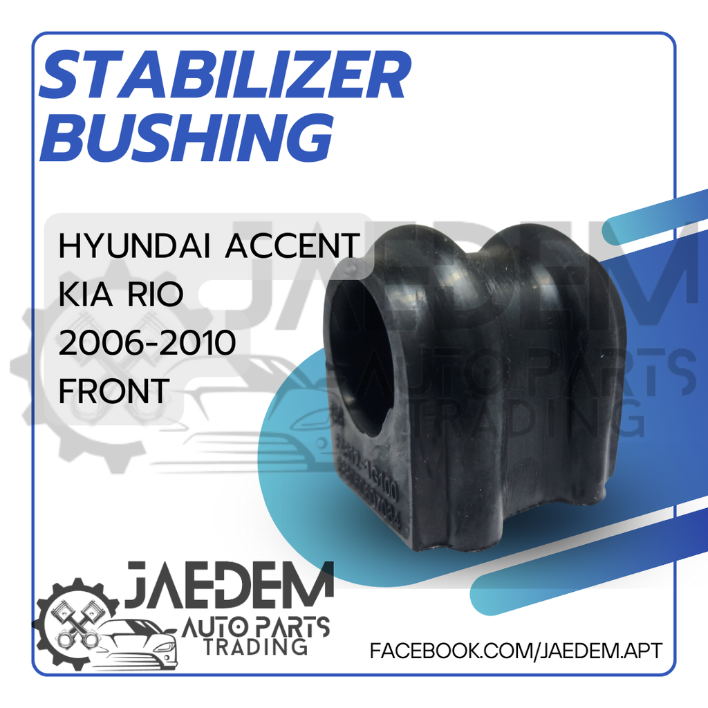 Stabilizer Bar Bushing for Hyundai Accent & Kia Rio 2006-2010 | Front