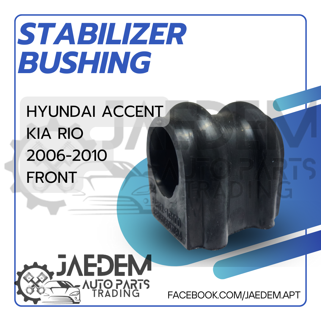 Stabilizer Bar Bushing for Hyundai Accent & Kia Rio 2006-2010 | Front