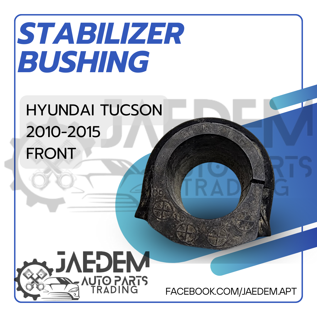 Front & Rear Stabilizer Bar Bushing for Hyundai Tucson 2011–2015 (54813-2S000 & 55513-2S000, OEM Fit) ⚠️ Check Size