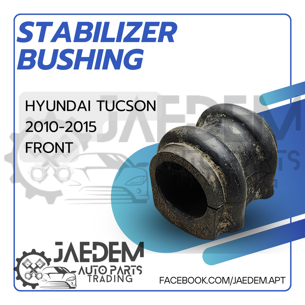 Front & Rear Stabilizer Bar Bushing for Hyundai Tucson 2011–2015 (54813-2S000 & 55513-2S000, OEM Fit) ⚠️ Check Size