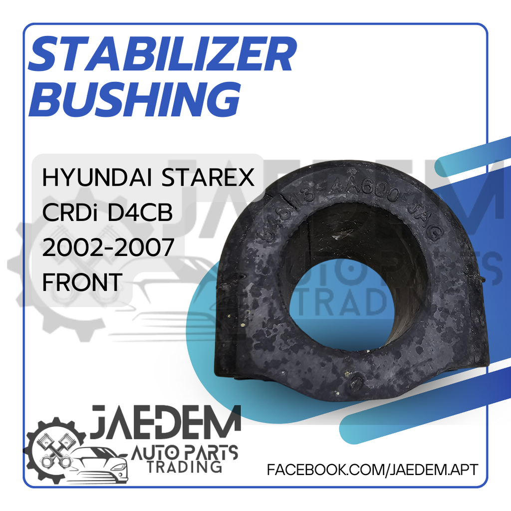 Stabilizer Bar Bushing for Hyundai Starex CRDi D4CB 2002-2006 | Front