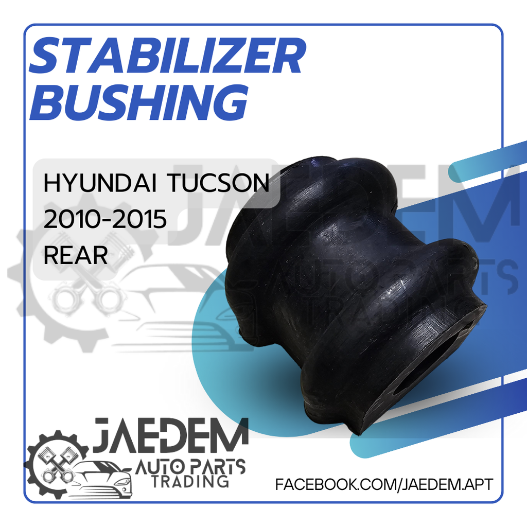 Front & Rear Stabilizer Bar Bushing for Hyundai Tucson 2011–2015 (54813-2S000 & 55513-2S000, OEM Fit) ⚠️ Check Size