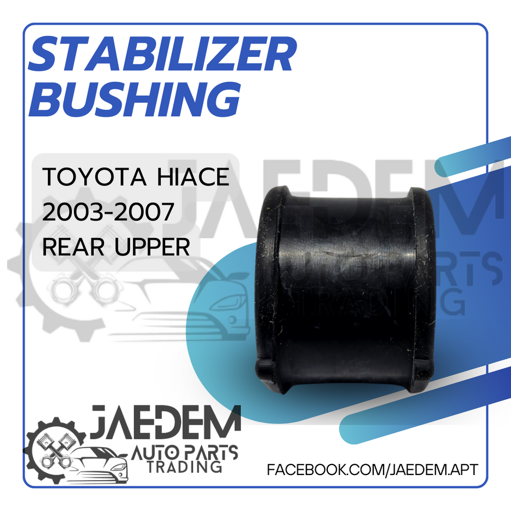 Stabilizer Bar Bushing for Toyota Hiace 2002-2007 | Front, Rear Upper, Rear Lower
