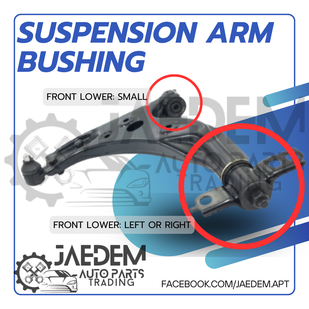 Front Suspension Arm Bushing for Mazda 323 1.3 1989-1994 | Lower
