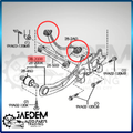 Rear Knuckle Arm Bushing for Mazda 3 2004-2012 (See Photos for placement)