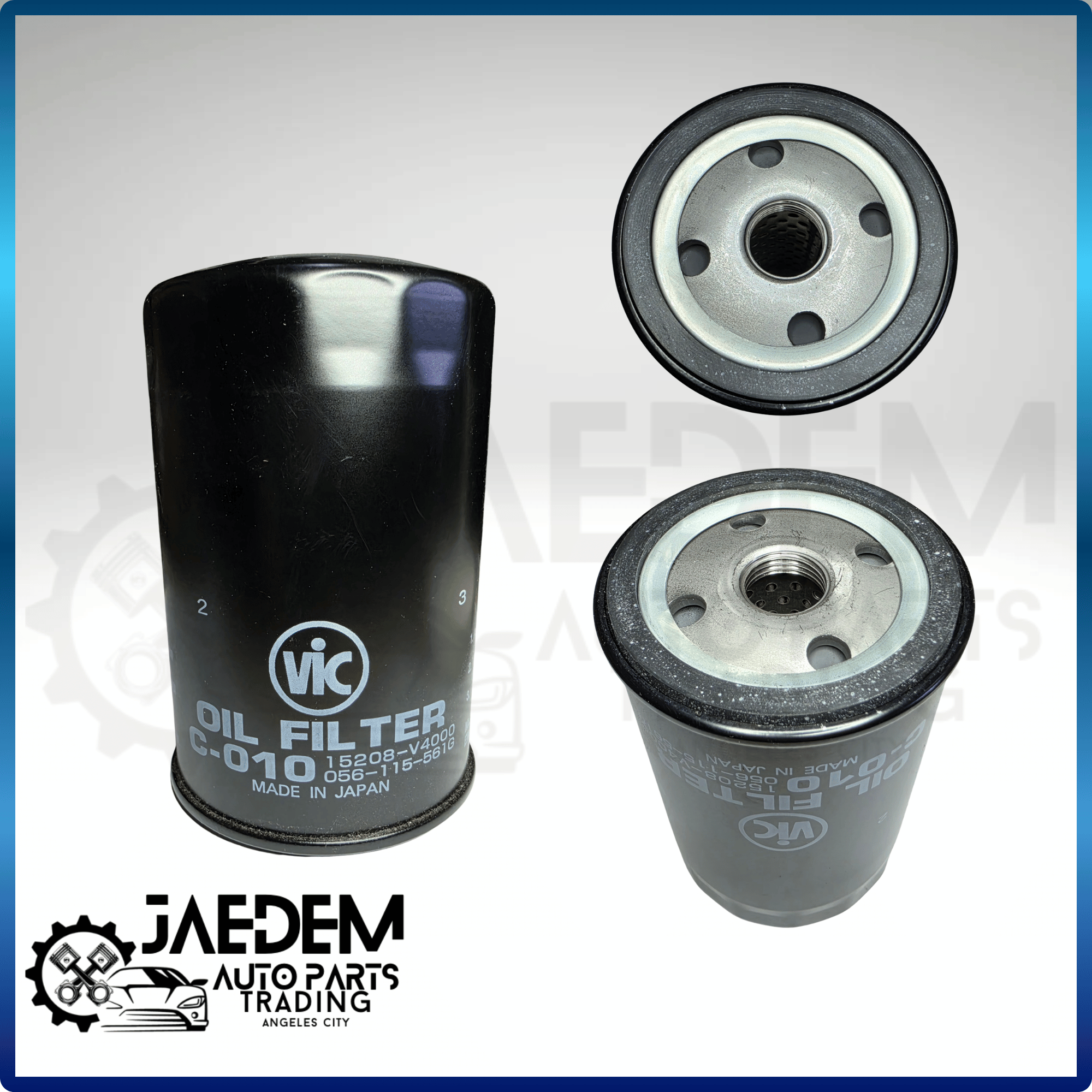 VIC C-010 Oil Filter for Nissan Forklift & Volkswagen Golf, Jetta (Classic)