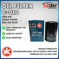 VIC C-010 Oil Filter for Nissan Forklift & Volkswagen Golf, Jetta (Classic)
