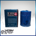 VIC Oil Filter C-034 for Hyundai Grand Starex 2.5 2007-up, H100, Porter & Kia Carnival, Sorento 2.5 Diesel 2002-2009