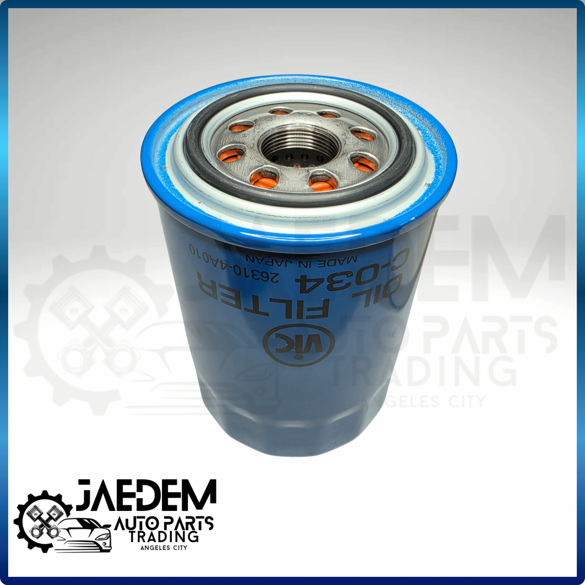 VIC Oil Filter C-034 for Hyundai Grand Starex 2.5 2007-up, H100, Porter & Kia Carnival, Sorento 2.5 Diesel 2002-2009