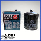 VIC C-110 Oil Filter | Toyota Corolla, Altis, Vios, Avanza, Yaris, Suzuki Carry