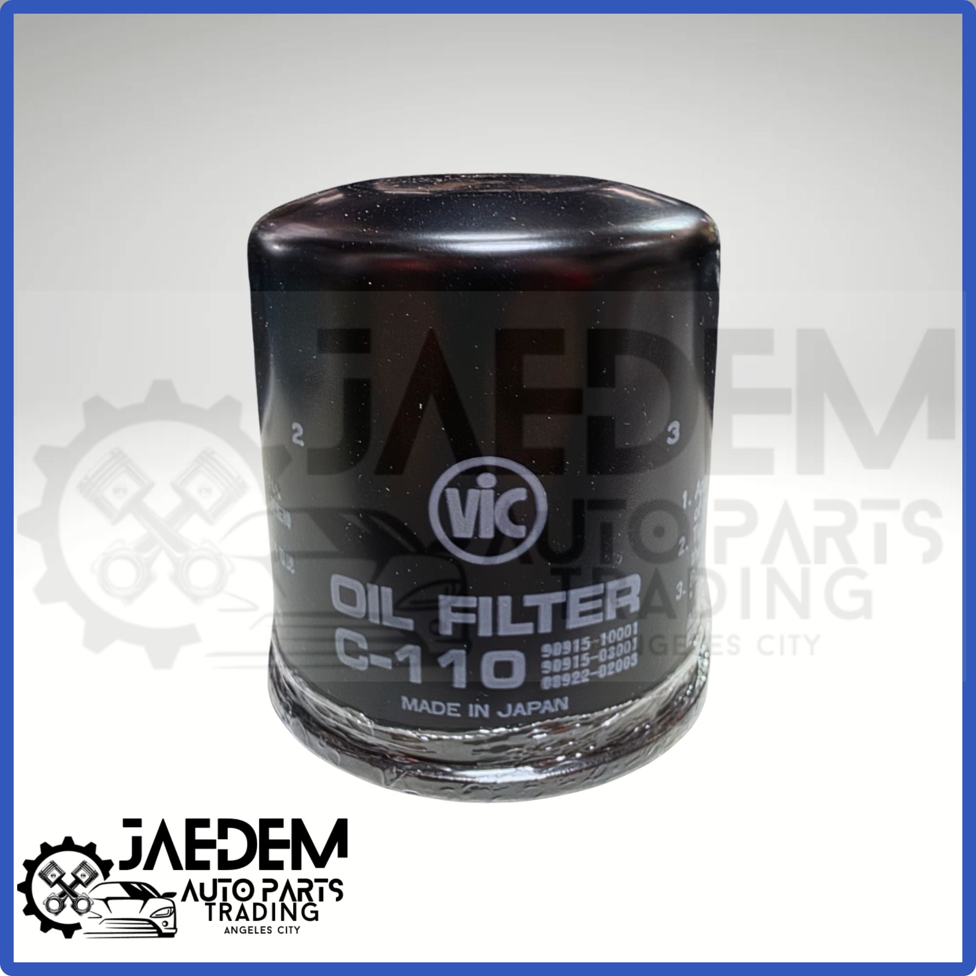 VIC C-110 Oil Filter | Toyota Corolla, Altis, Vios, Avanza, Yaris, Suzuki Carry