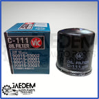 VIC C-111 Oil Filter | Toyota Innova, Hilux, Fortuner, Hiace 2005-up