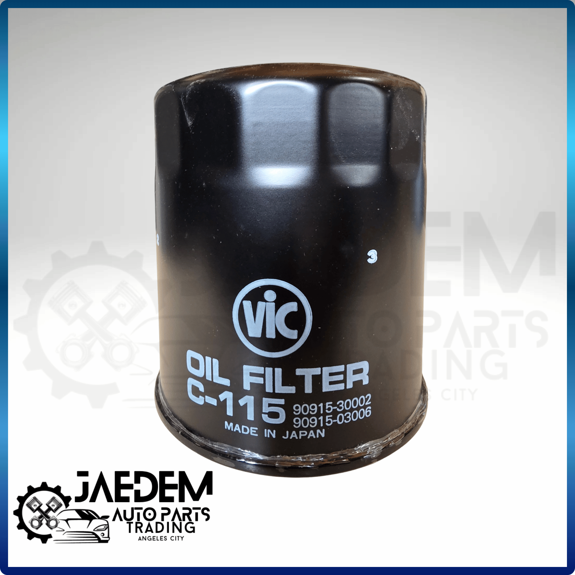 VIC Oil Filter C-115 for Toyota Hilux, Hiace, Landcruiser, Prado 1994-2004 | Made in Japan