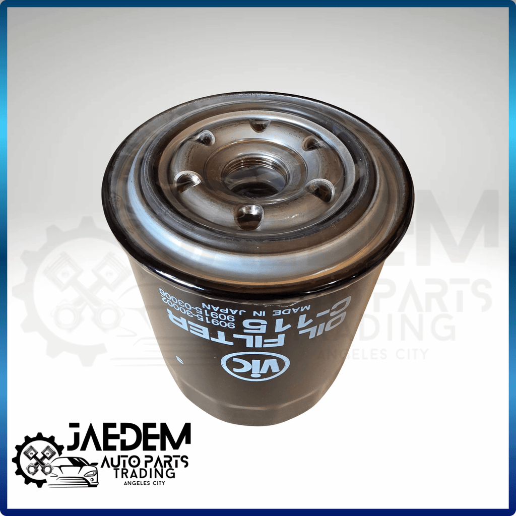 VIC Oil Filter C-115 for Toyota Hilux, Hiace, Landcruiser, Prado 1994-2004 | Made in Japan