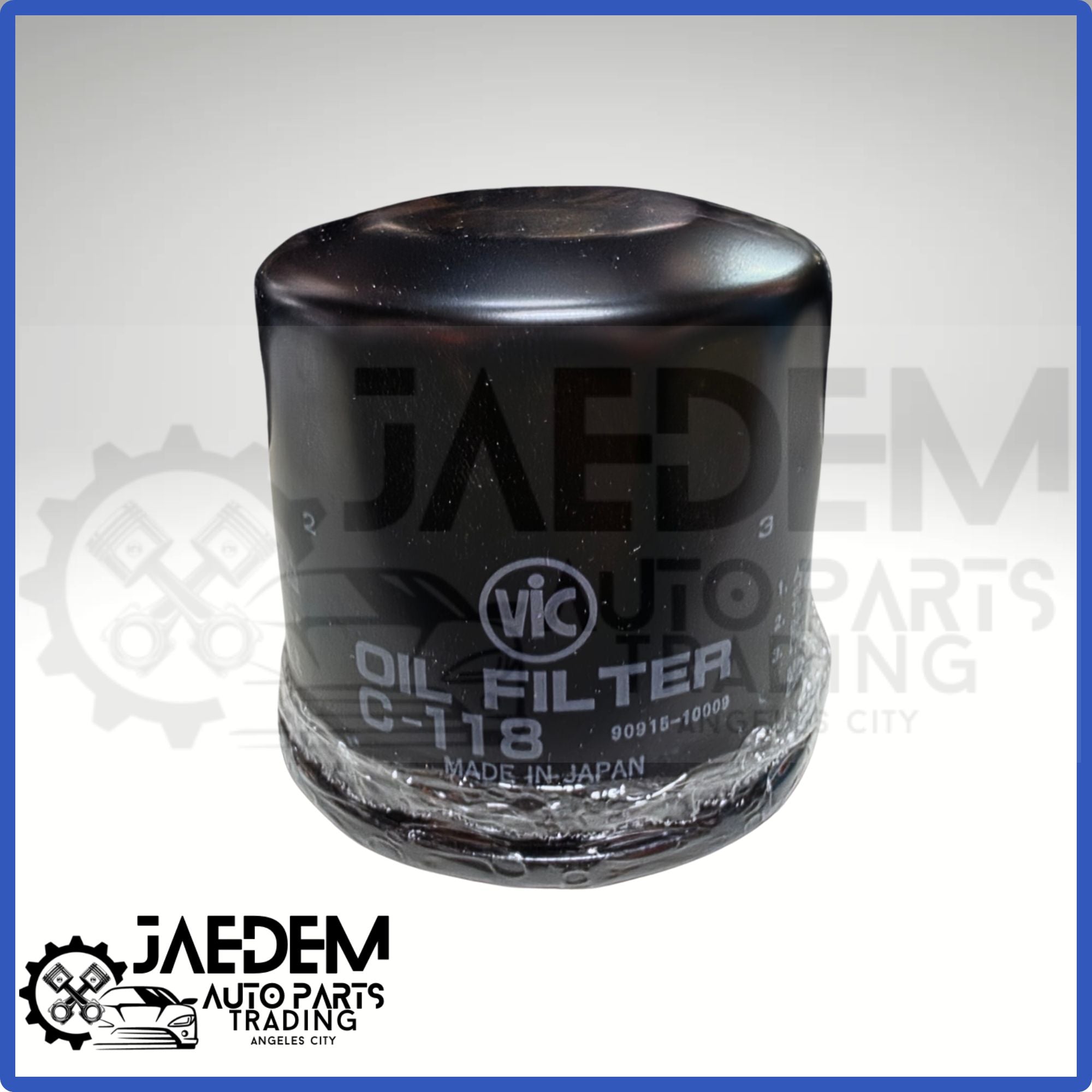 VIC C-118 Oil Filter | Toyota Cross, Altis, Vios, Rav4, Avanza 2017-up
