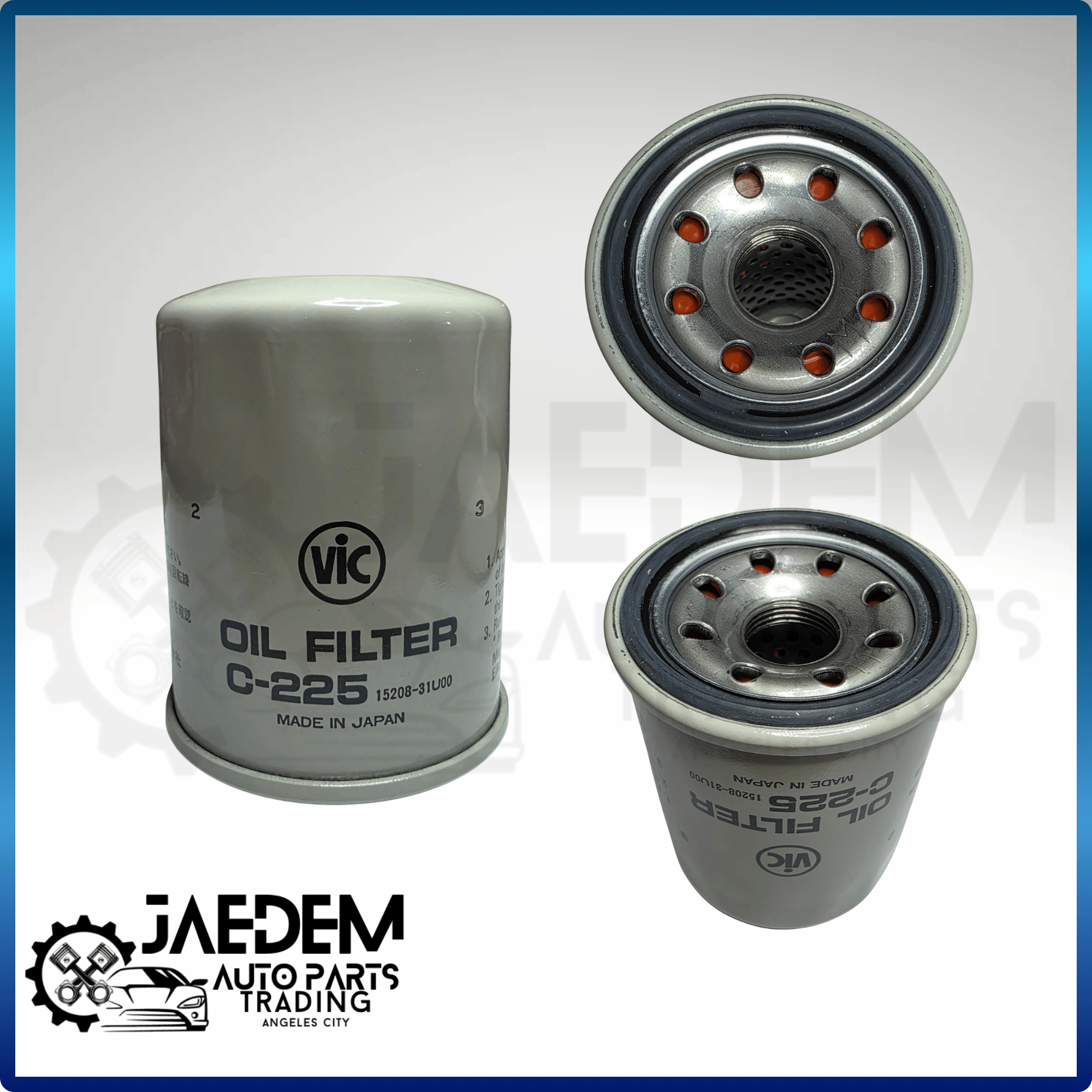 VIC Oil Filter C-225 for Nissan Terrano, Pathfinder 1997-up
