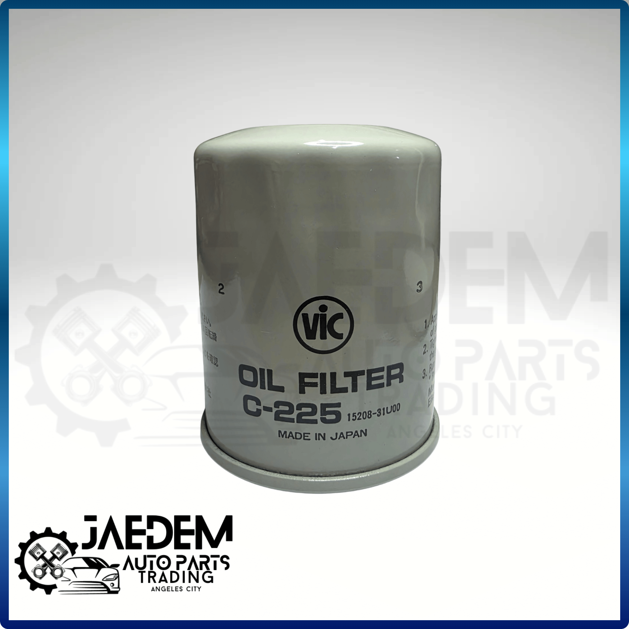 VIC Oil Filter C-225 for Nissan Terrano, Pathfinder 1997-up