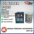 VIC Oil Filter C-225 for Nissan Terrano, Pathfinder 1997-up