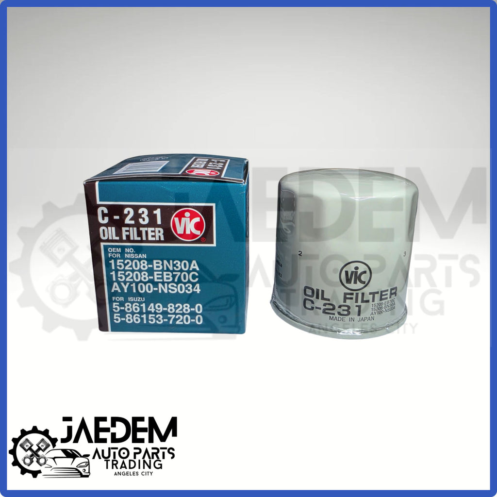 VIC C-231 Oil Filter | Nissan Navara Calibre, NV350, Terra