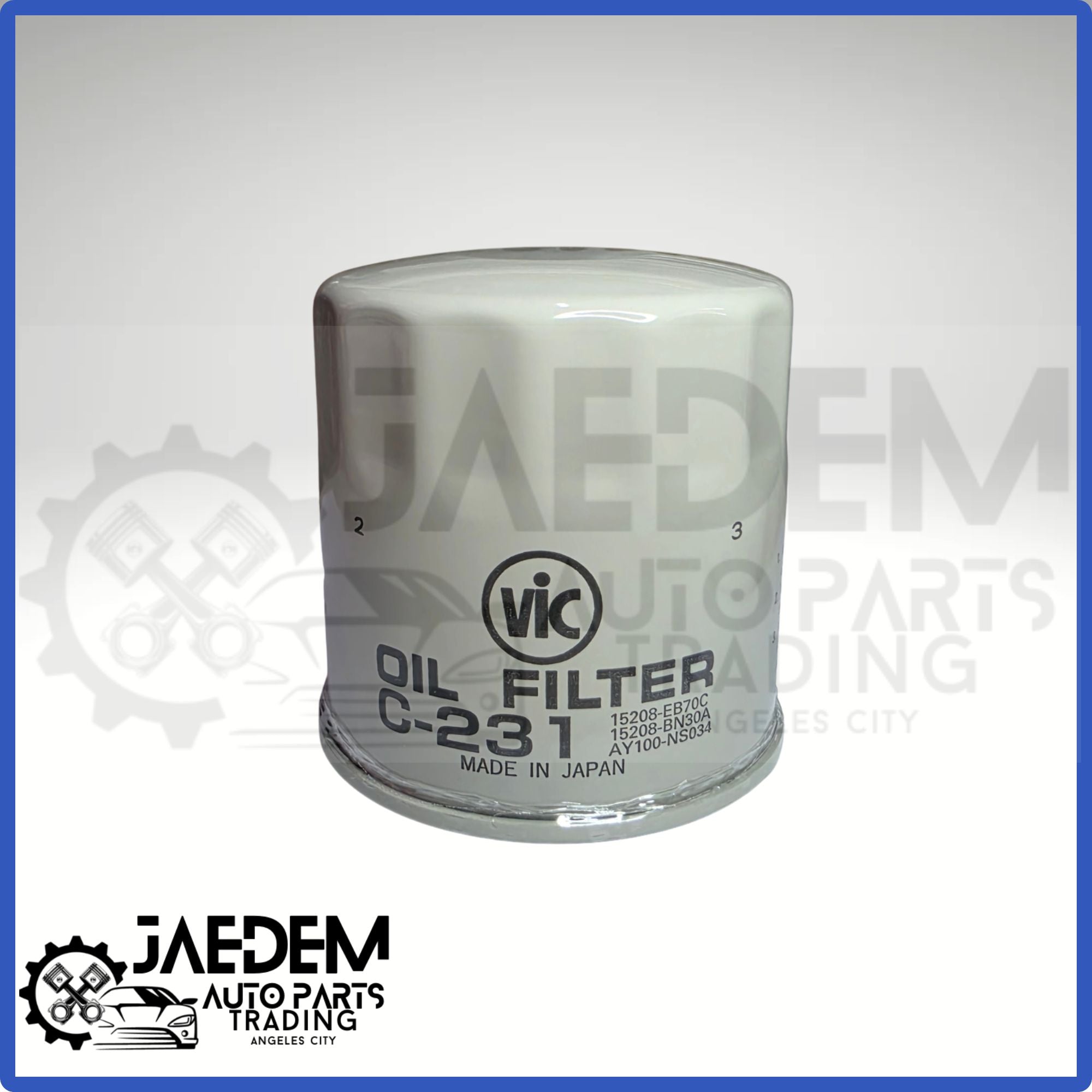 VIC C-231 Oil Filter | Nissan Navara Calibre, NV350, Terra