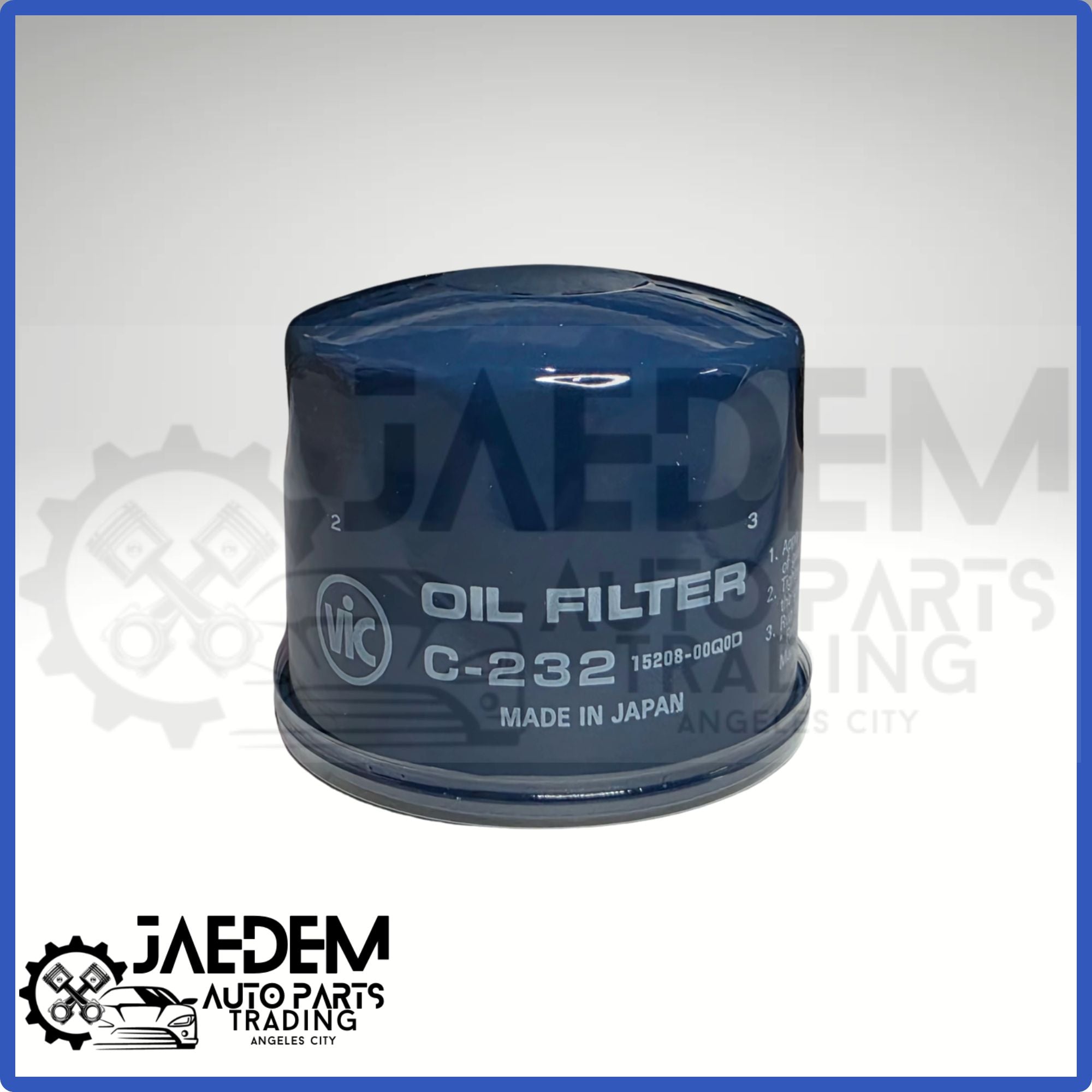 VIC C-232 Oil Filter | Honda CRV Diesel, Nissan Almera Dsl, Juke (imported)