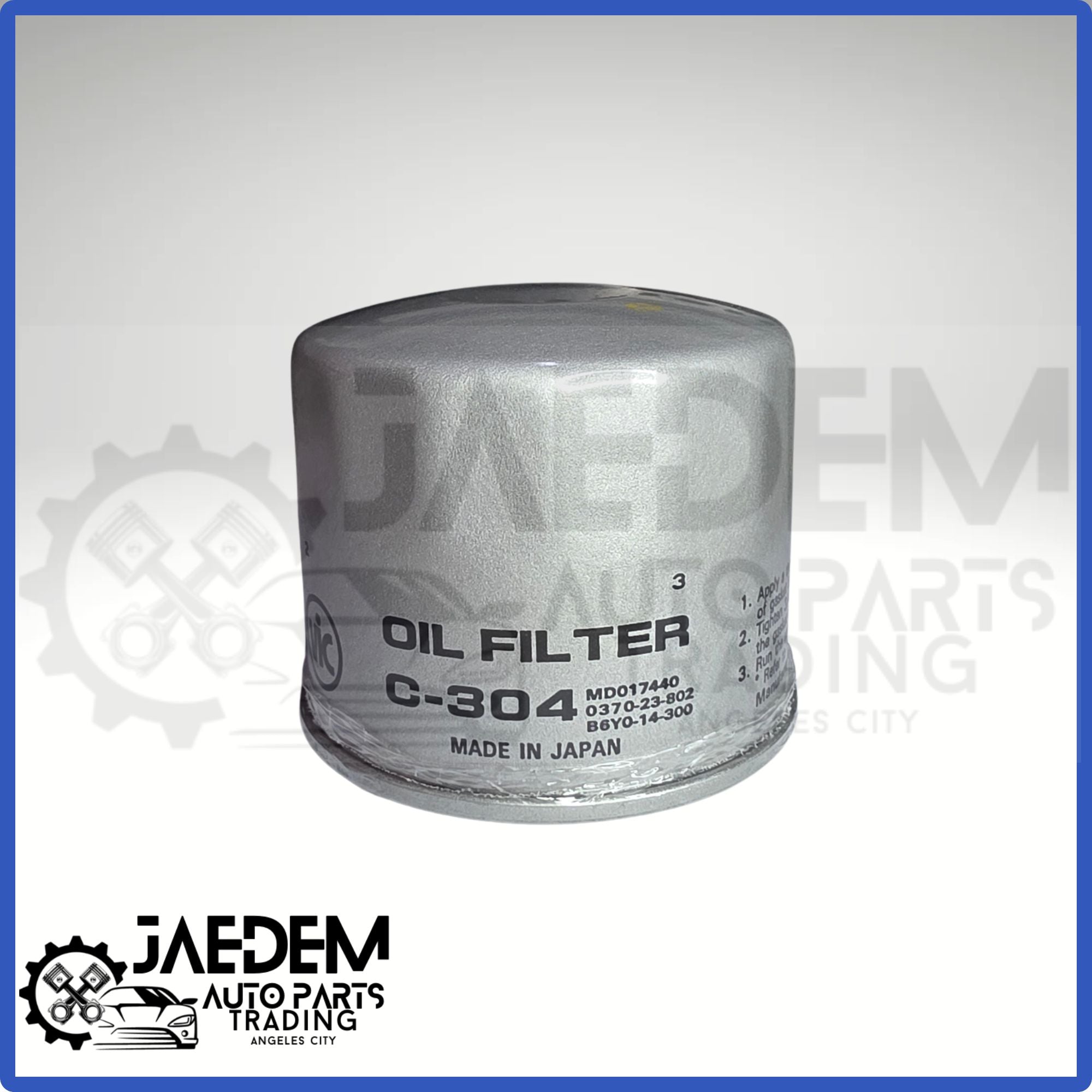 VIC C-304 Oil Filter | Hyundai, Kia (Gas) (List on description)