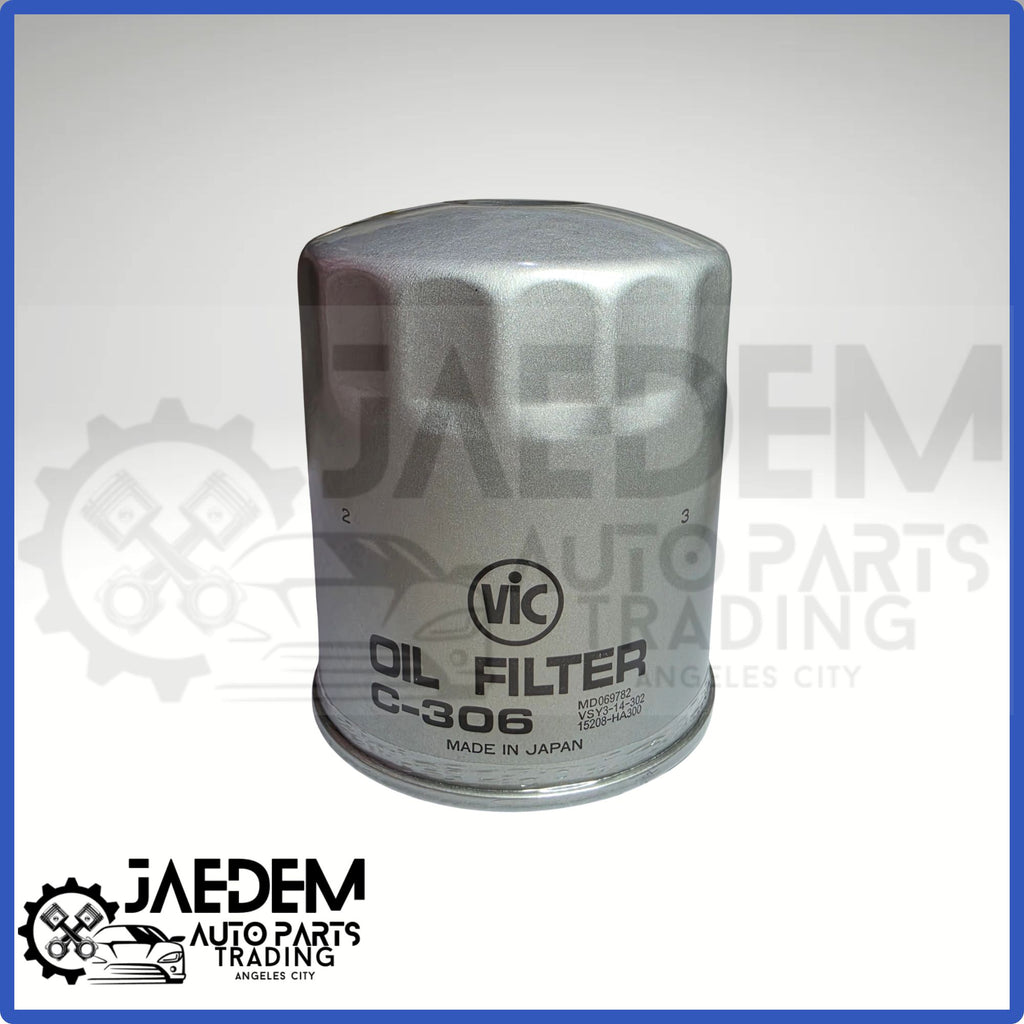 VIC C-306 Oil Filter | Mitsubishi, Hyundai 4D55, 4D56 Engines