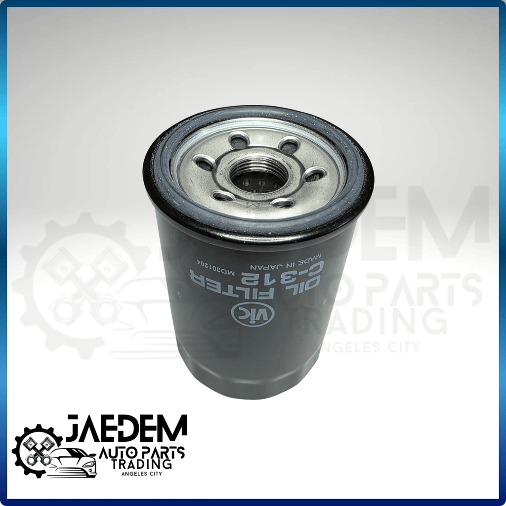 VIC Oil Filter C-312 for Mitsubishi Monterosport, Strada Triton 4N15 2016-up, L300 Euro 4 4N14 Engine | Original Made in Japan
