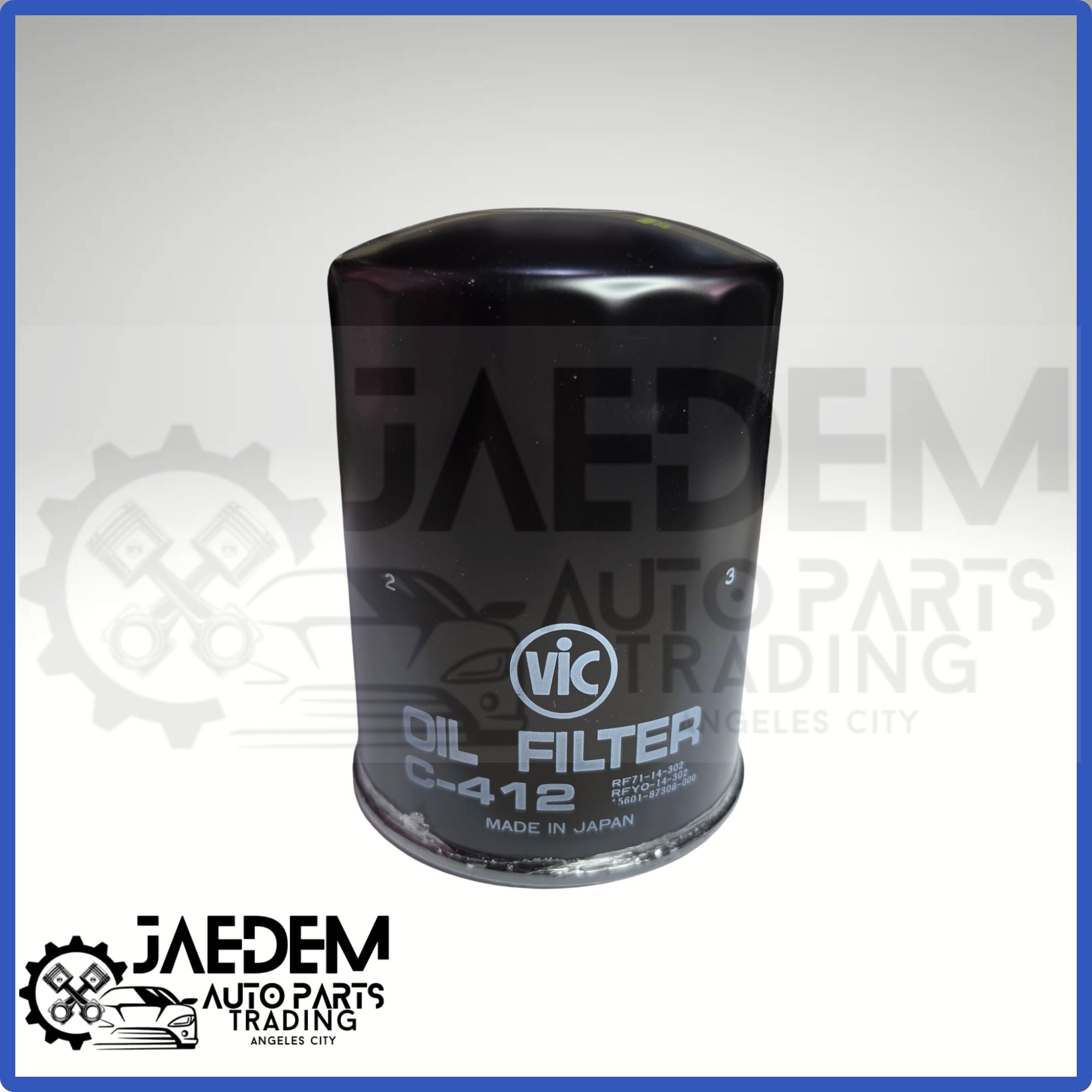 VIC C-412 Oil Filter | Isuzu Trooper 4JB1, 4JG2, Mazda RF