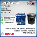 Bosch Fuel Filter D6011 for Nissan Urvan, Pathfinder, Frontier & Terrano Diesel
