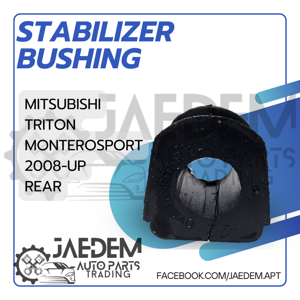 Stabilizer Bar Bushing for Mitsubishi Monterosport, Triton Strada 2008-2015 | Front, Rear