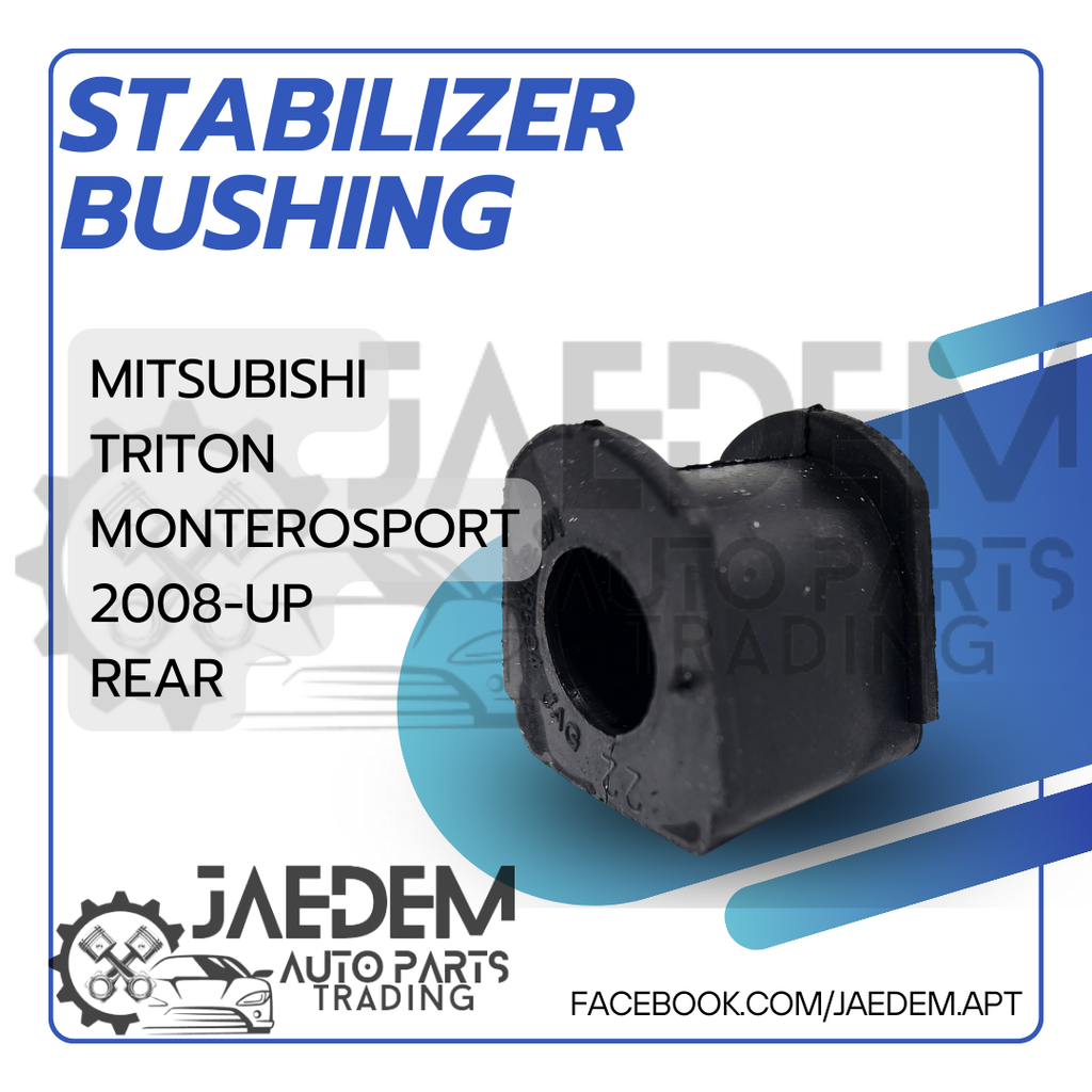 Stabilizer Bar Bushing for Mitsubishi Monterosport, Triton Strada 2008-2015 | Front, Rear