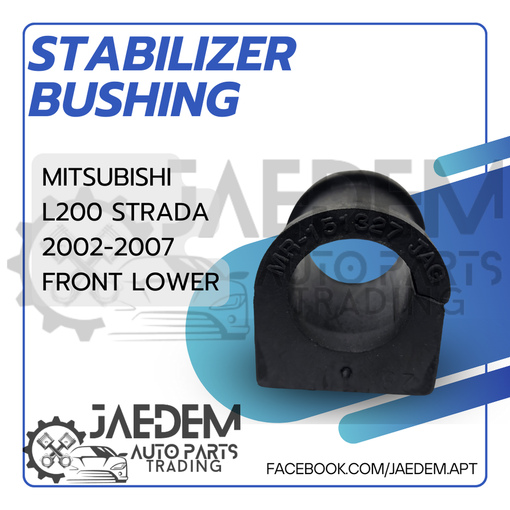 Stabilizer Bar Bushing for Mitsubishi L200 Strada 2002-2007 | Front (Upper, Lower)