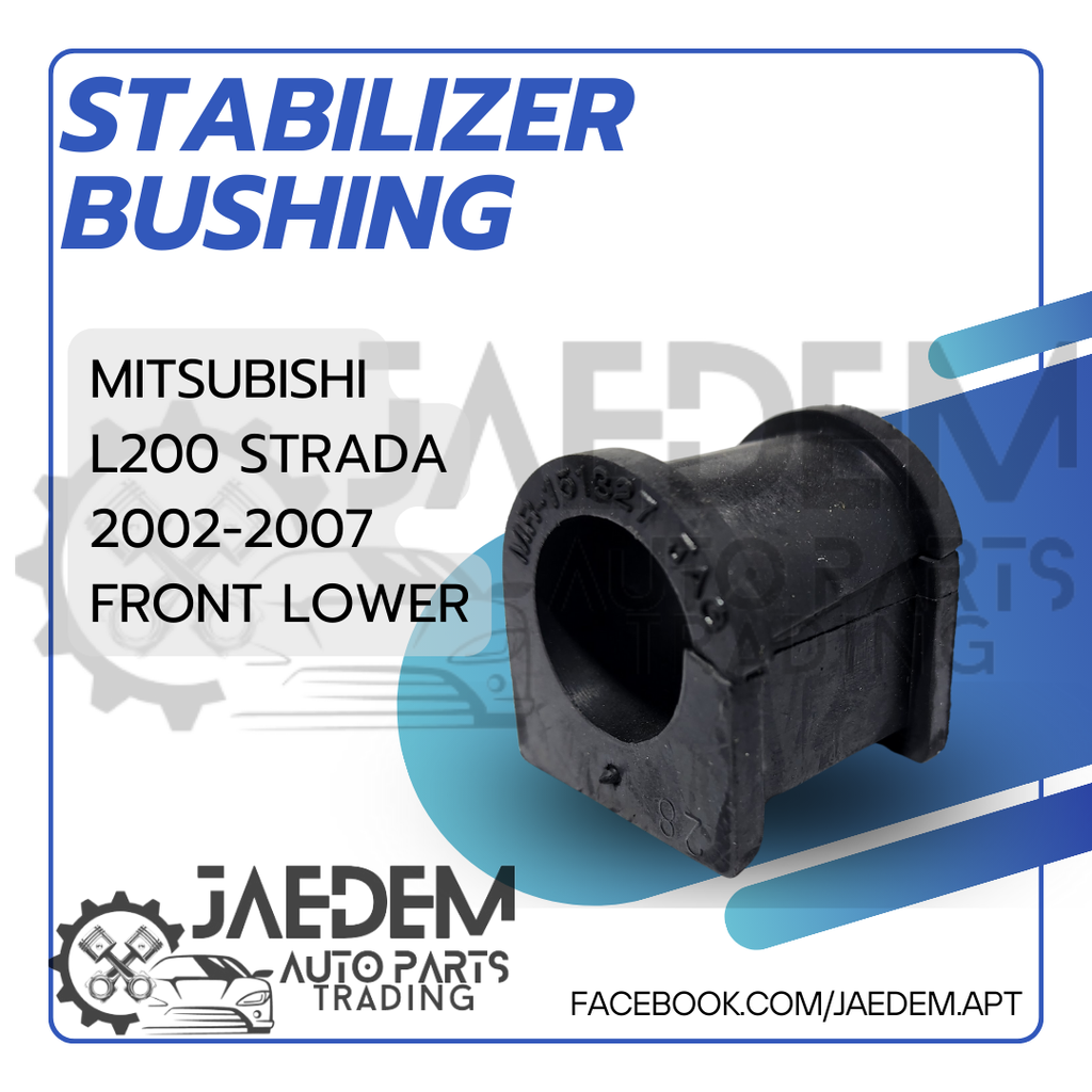 Stabilizer Bar Bushing for Mitsubishi L200 Strada 2002-2007 | Front (Upper, Lower)
